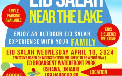 Eid Salah near the Lake