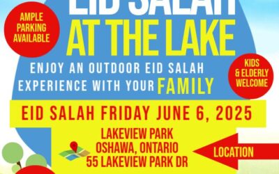 Eid Salah at the Lake